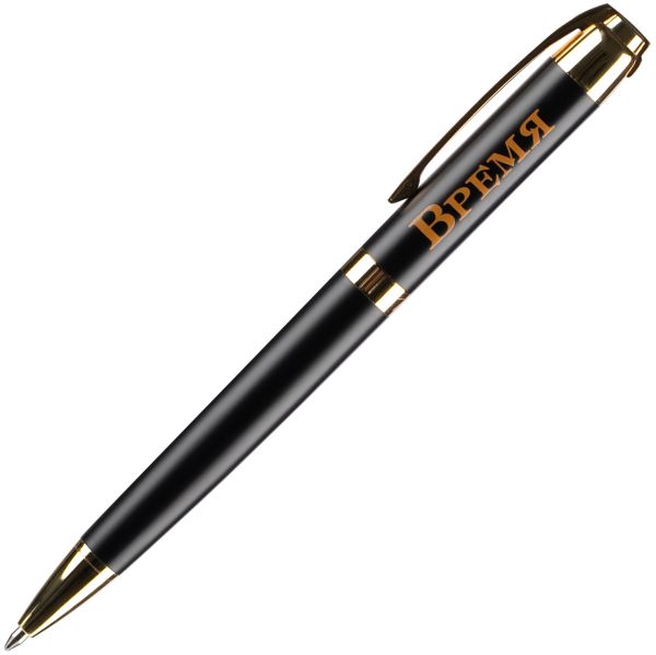 Ручка шариковая Razzo Gold, черная