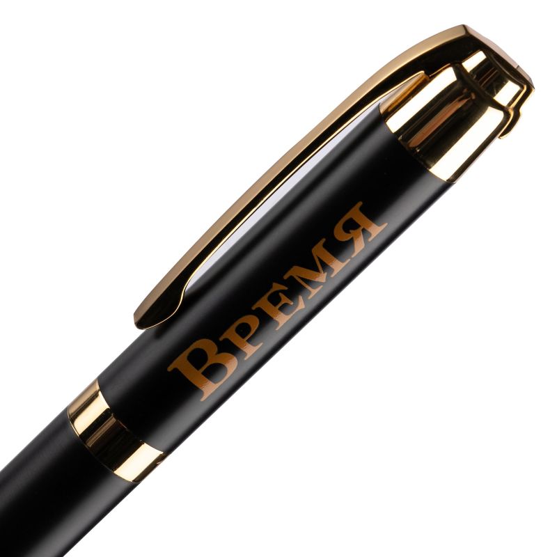 Ручка шариковая Razzo Gold, черная